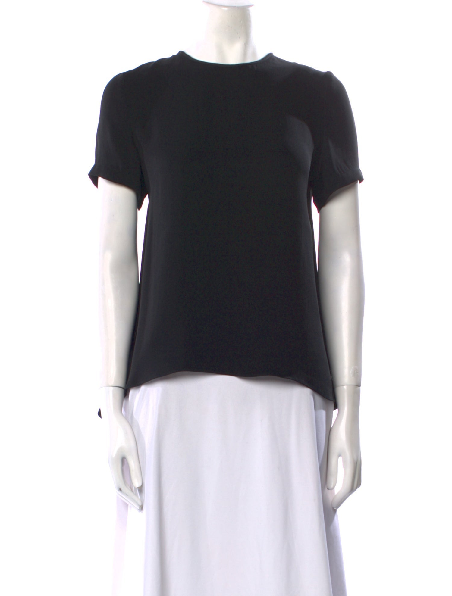 Co. Silk Crew Neck T-Shirt