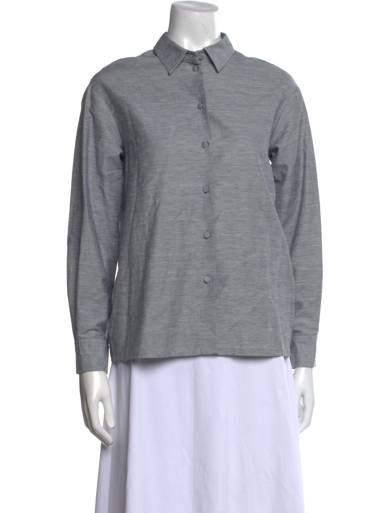 Co. Long Sleeve Button-Up Top