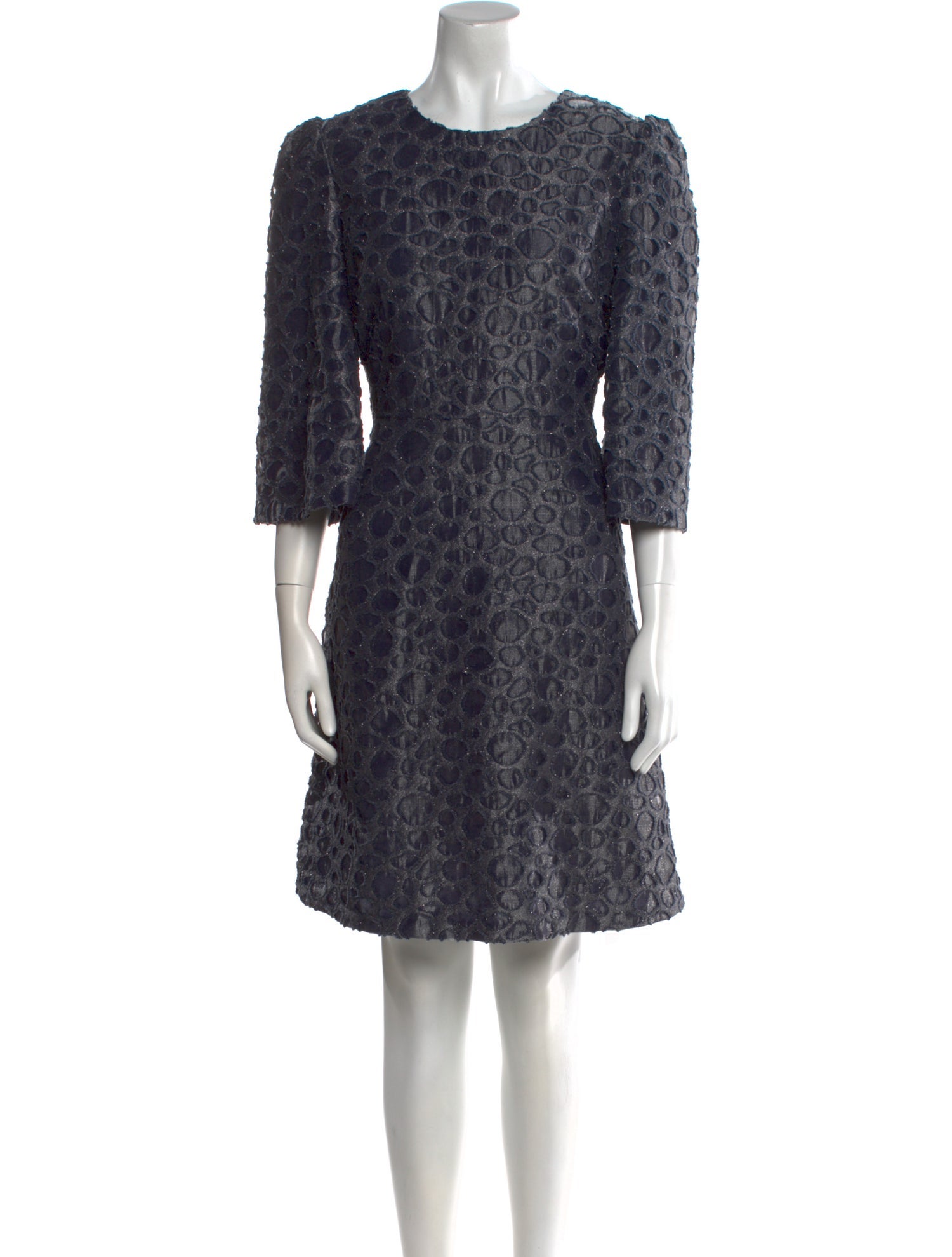 Co. Animal Print Knee-Length Dress