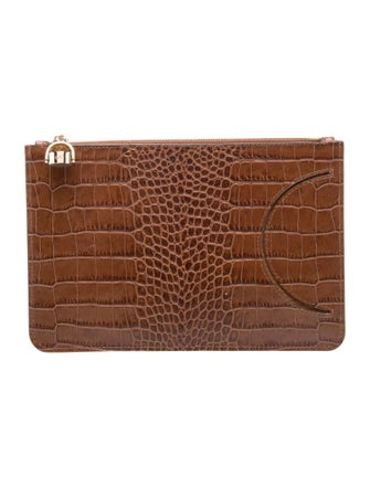 Co. Crocodile Clutch