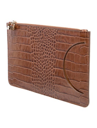 Co. Crocodile Clutch