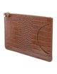 Co. Crocodile Clutch