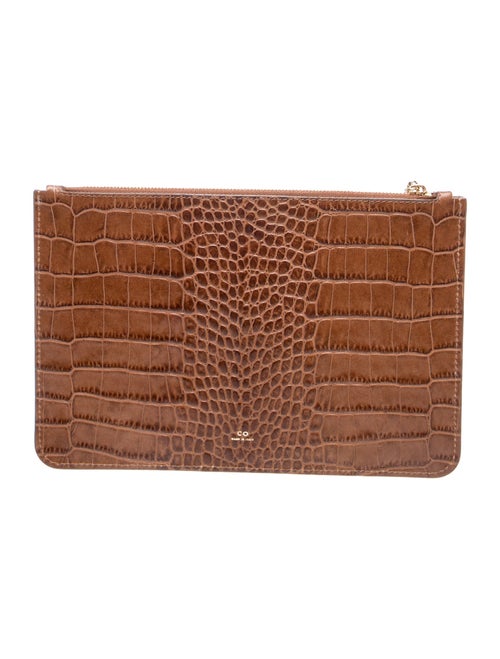 Co. Crocodile Clutch