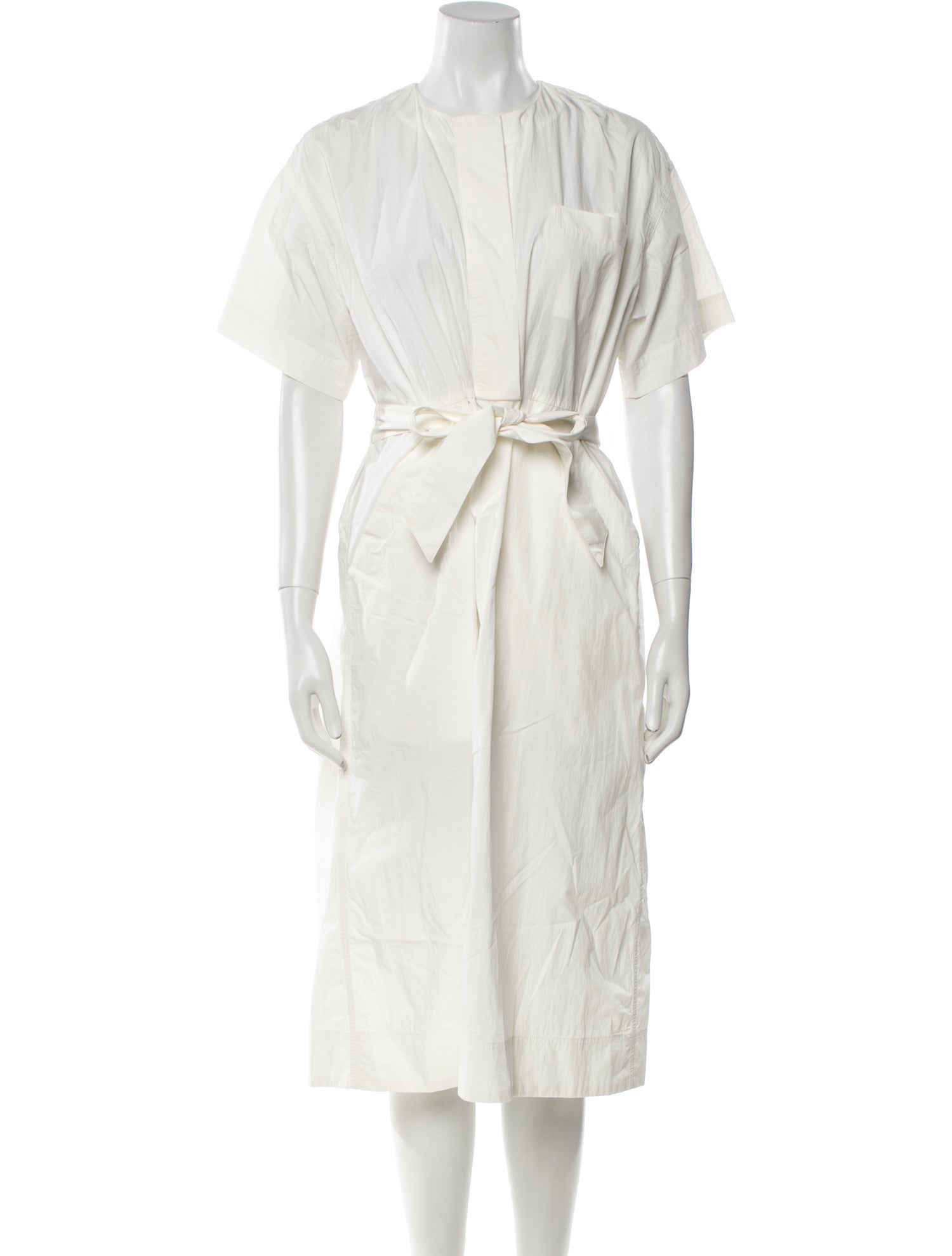 Co. Crew Neck Midi Length Dress