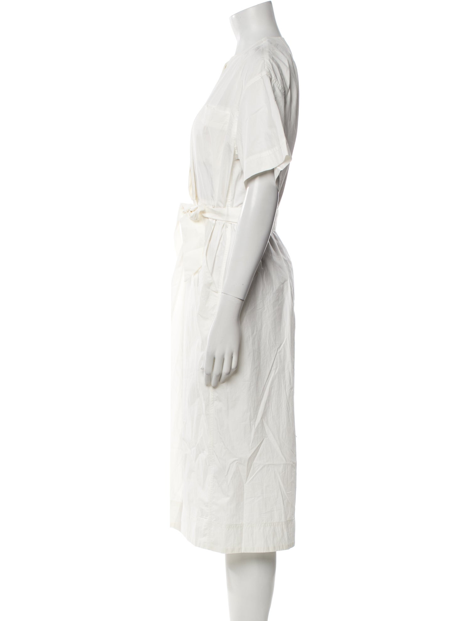 Co. Crew Neck Midi Length Dress