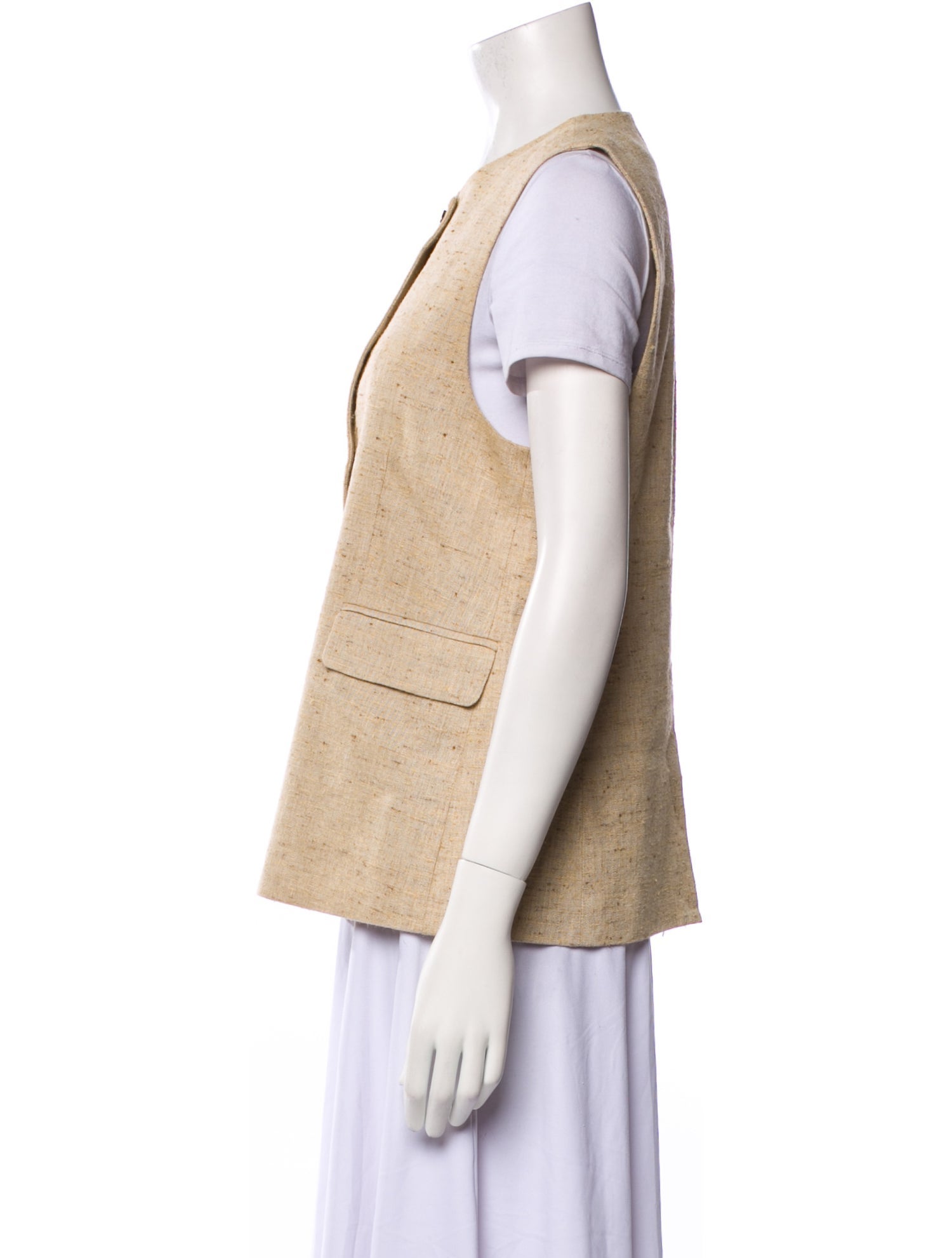 Co. Linen Vest