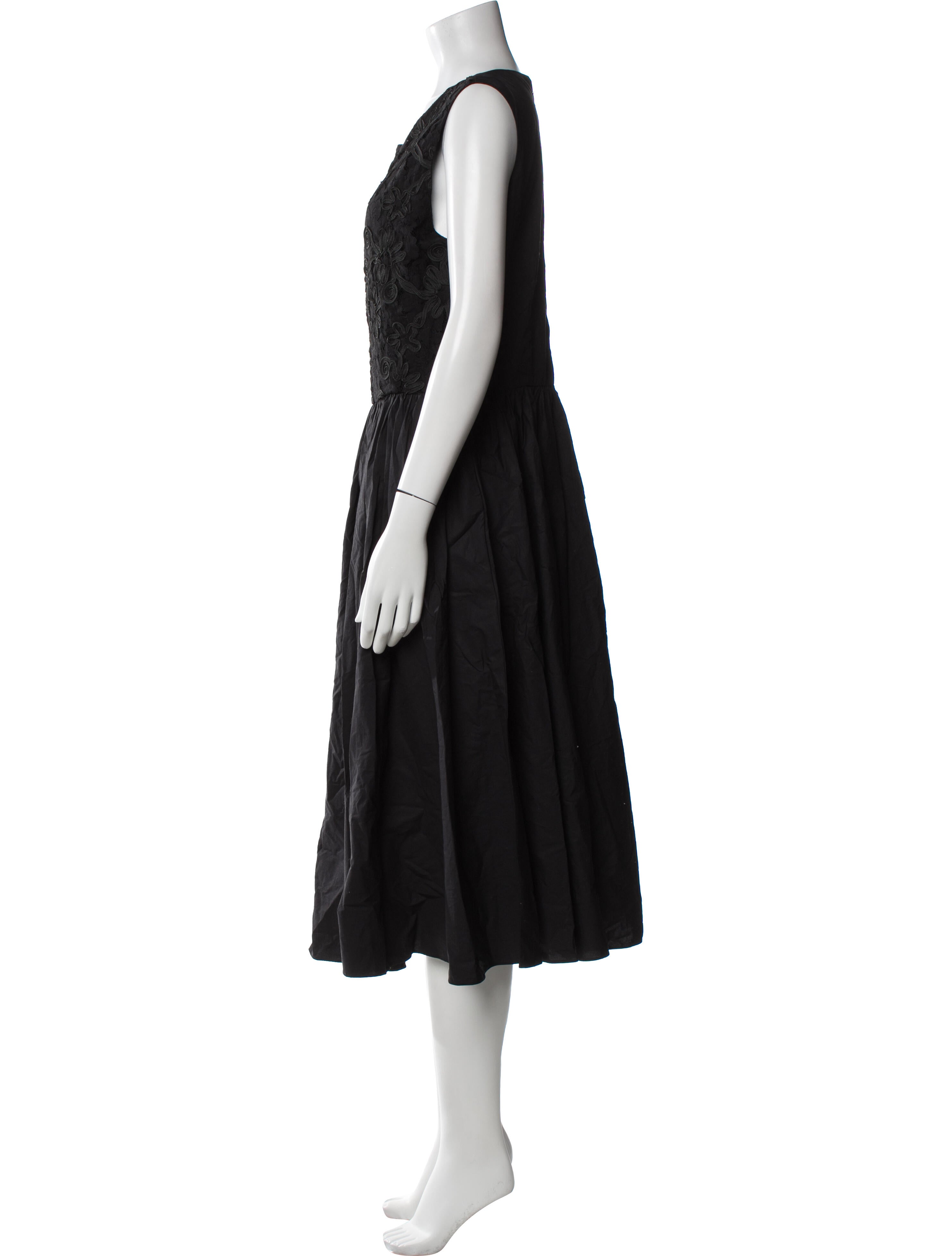 Co. Scoop Neck Midi Length Dress