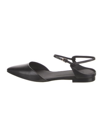 Co. Leather Slingback Flats