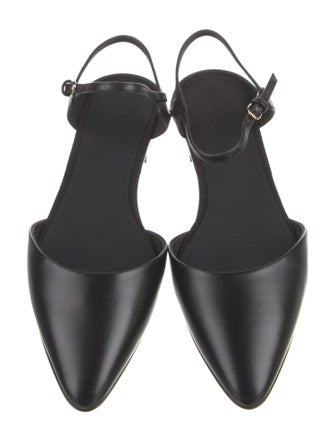 Co. Leather Slingback Flats