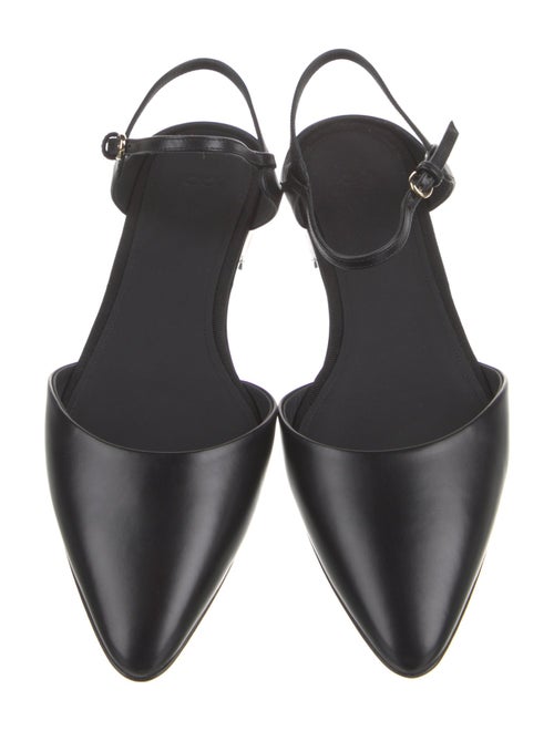 Co. Leather Slingback Flats