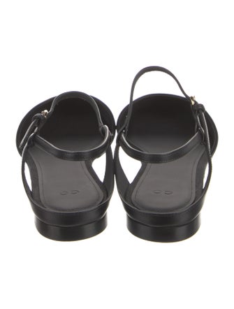 Co. Leather Slingback Flats