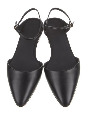 Co. Leather Slingback Flats