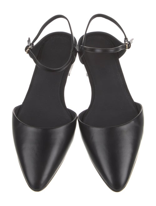 Co. Leather Slingback Flats