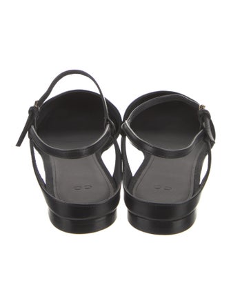 Co. Leather Slingback Flats