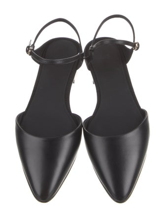 Co. Leather Slingback Flats