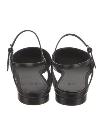 Co. Leather Slingback Flats