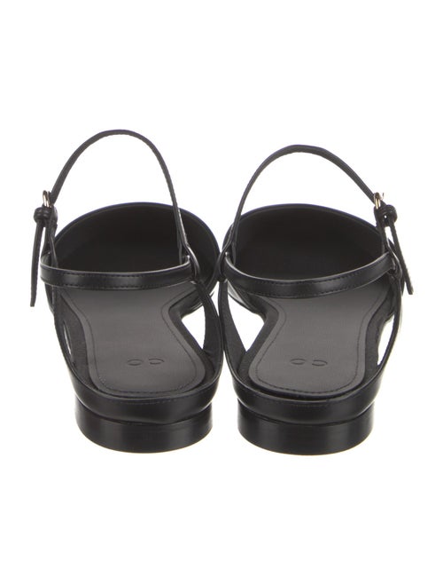 Co. Leather Slingback Flats