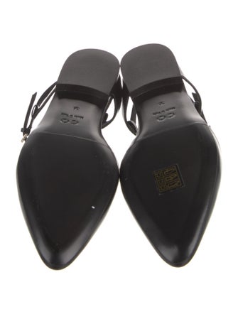 Co. Leather Slingback Flats