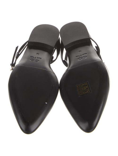 Co. Leather Slingback Flats