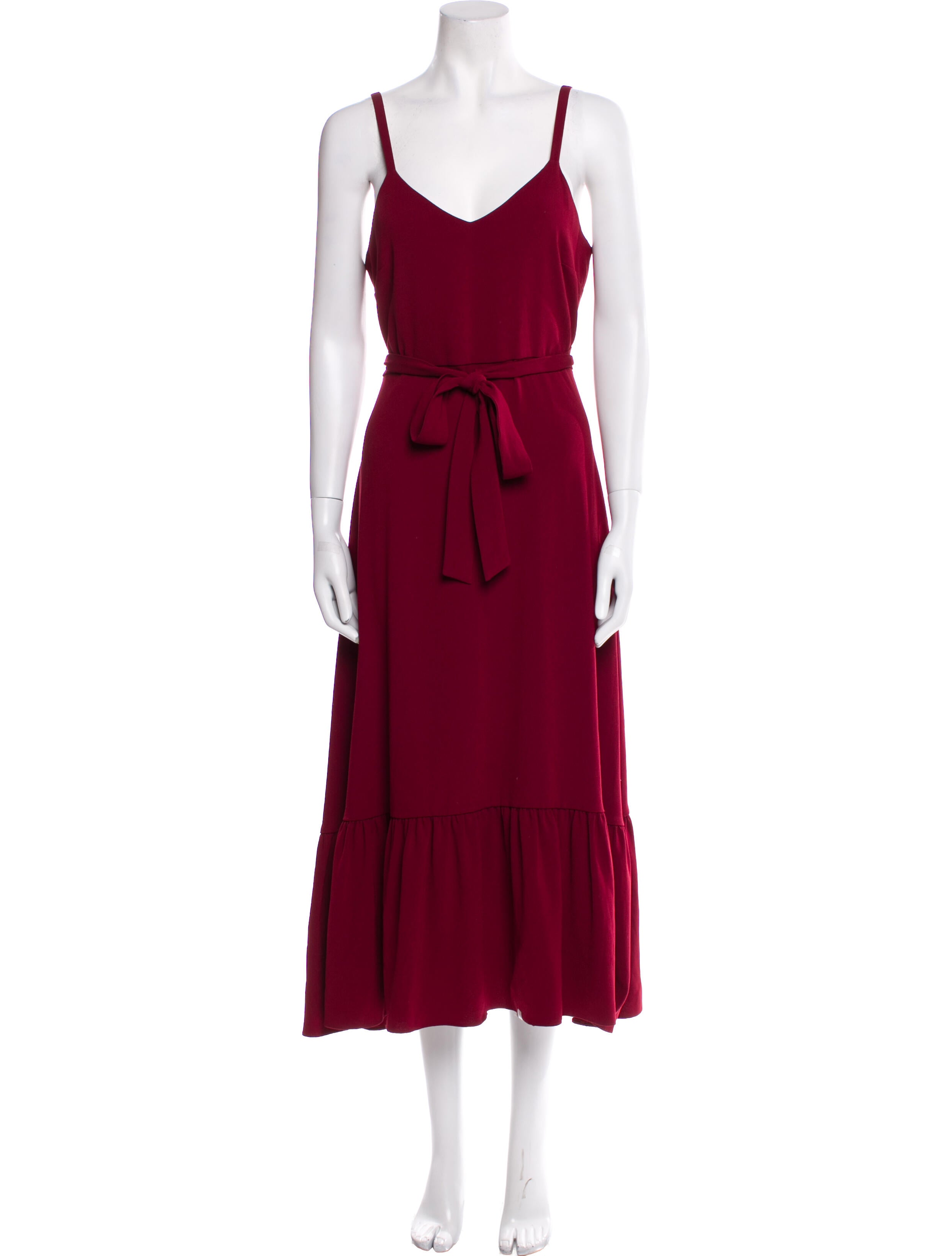 Co. V-Neck Long Dress