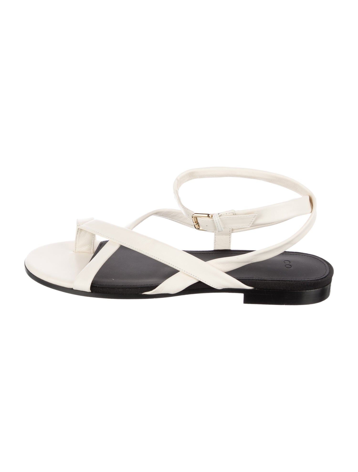Co. Leather Slingback Sandals