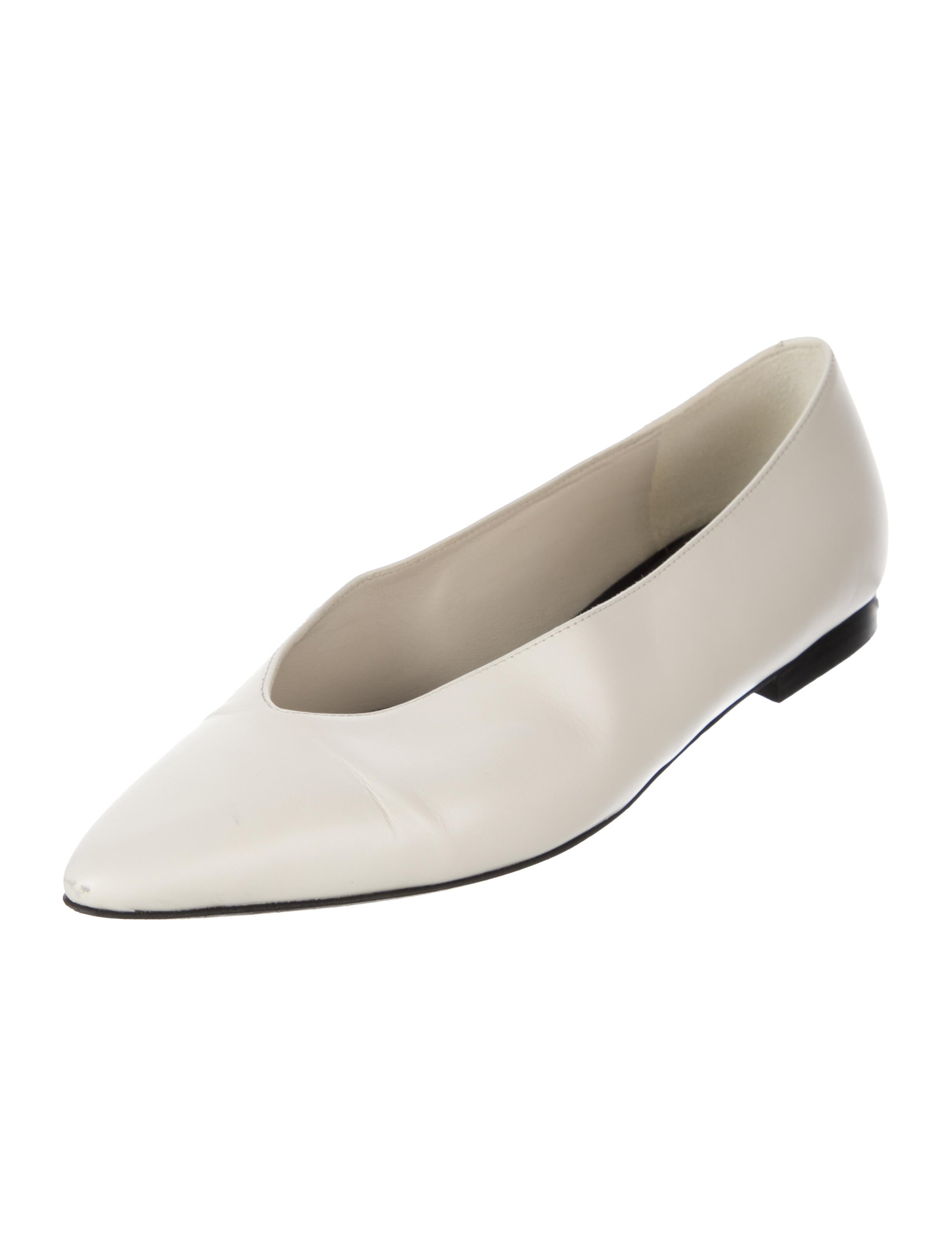 Co. Leather Ballet Flats