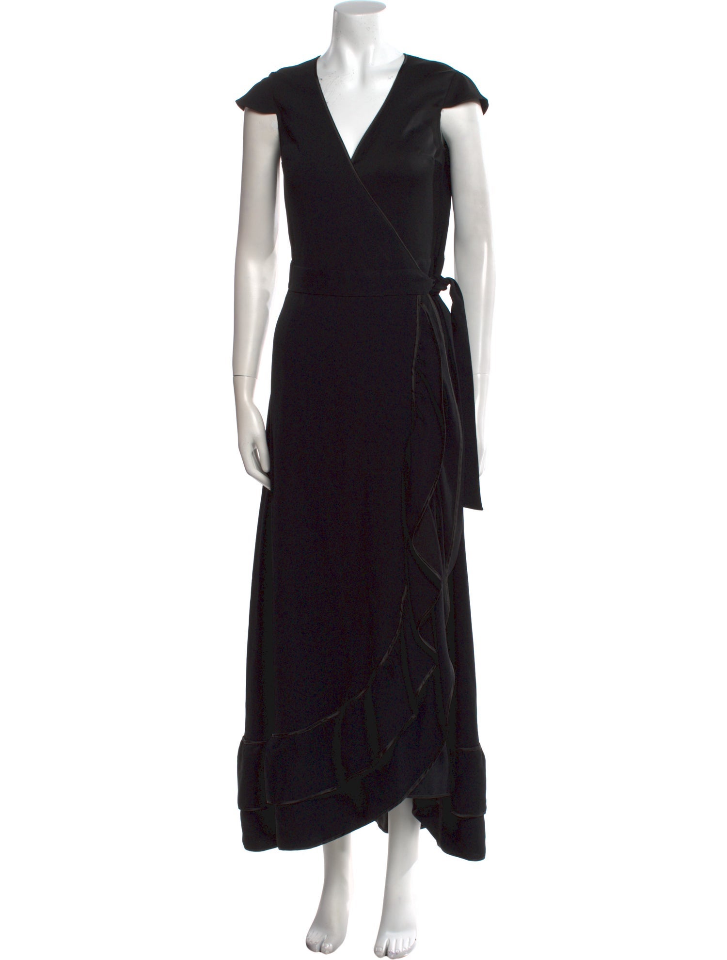Co. V-Neck Long Dress