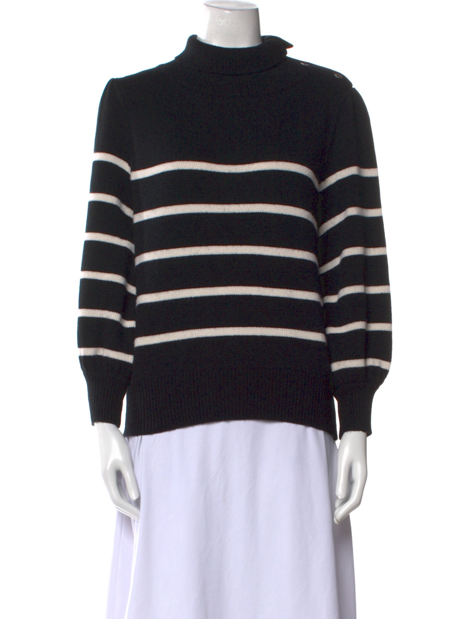 Co. Wool Striped Sweater