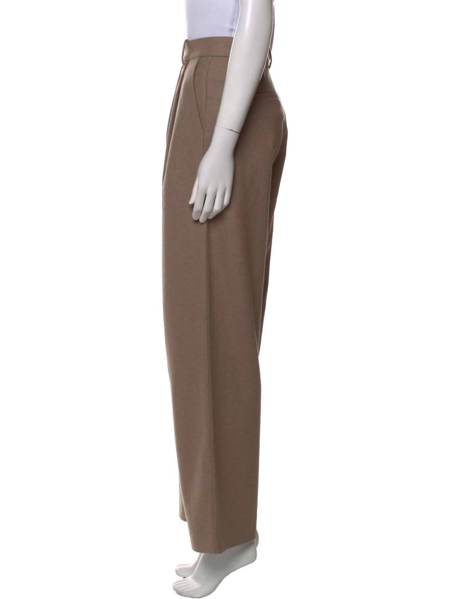 Co. Virgin Wool Wide Leg Pants