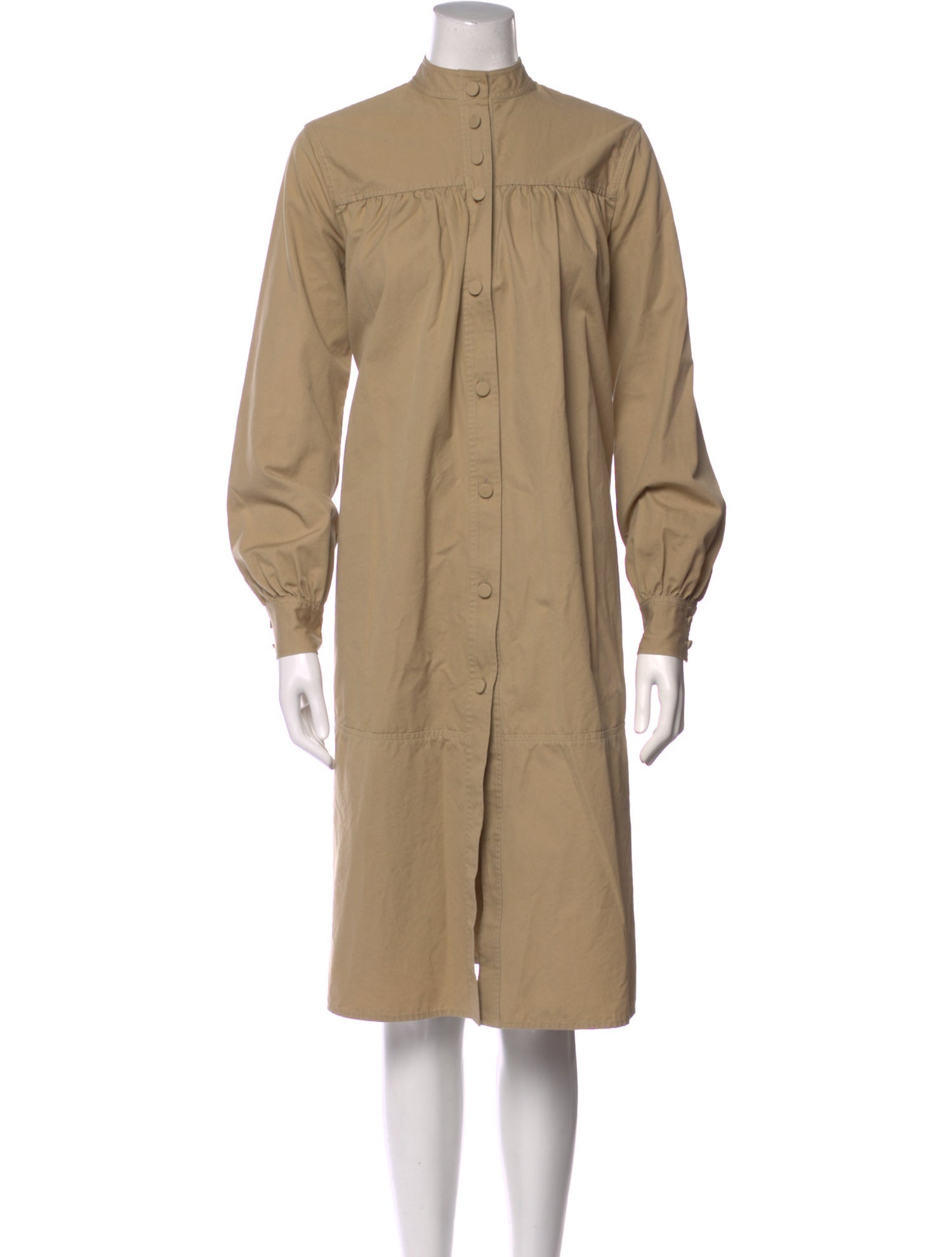 Co. Mock Neck Midi Length Dress