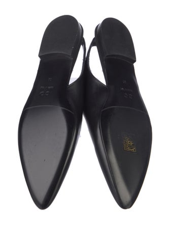 Co. Leather Slingback Flats