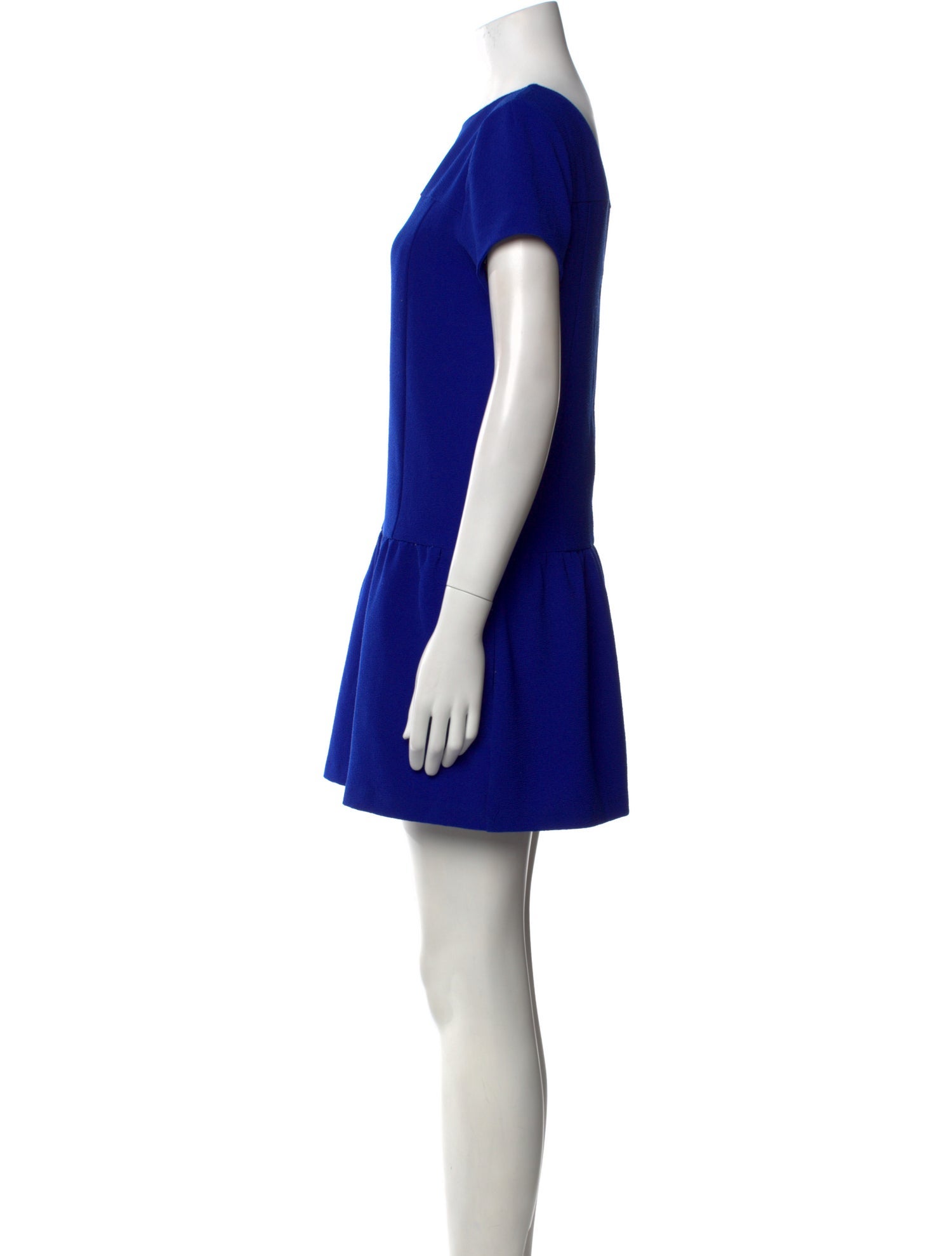 Co. Bateau Neckline Mini Dress