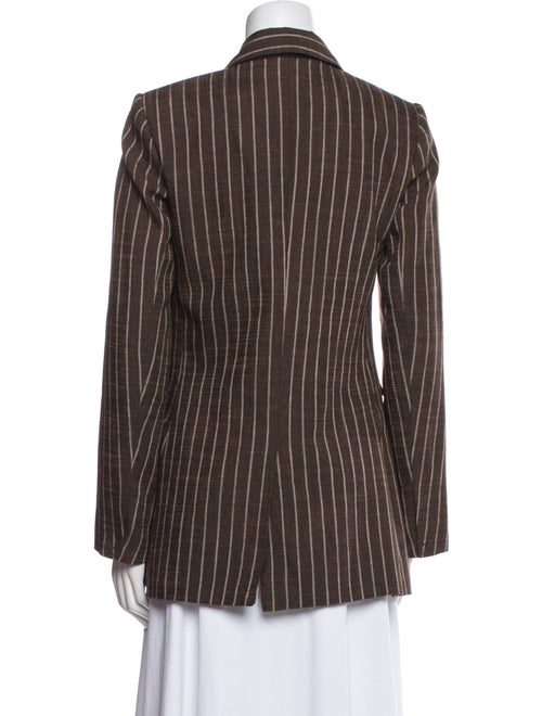 Co. Linen Striped Blazer