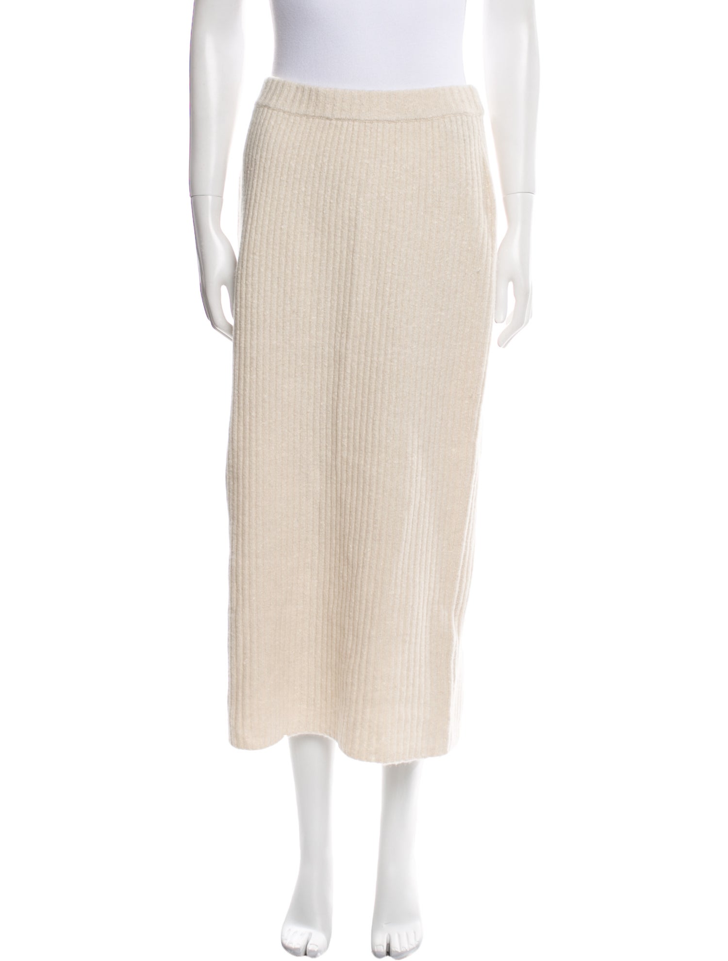 Co. Wool Midi Length Skirt