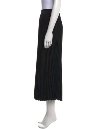 Co. Pleated Accents Midi Length Skirt