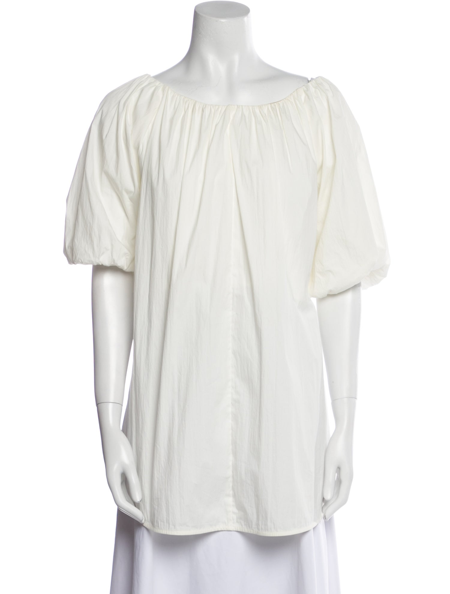 Co. Bateau Neckline Short Sleeve Tunic