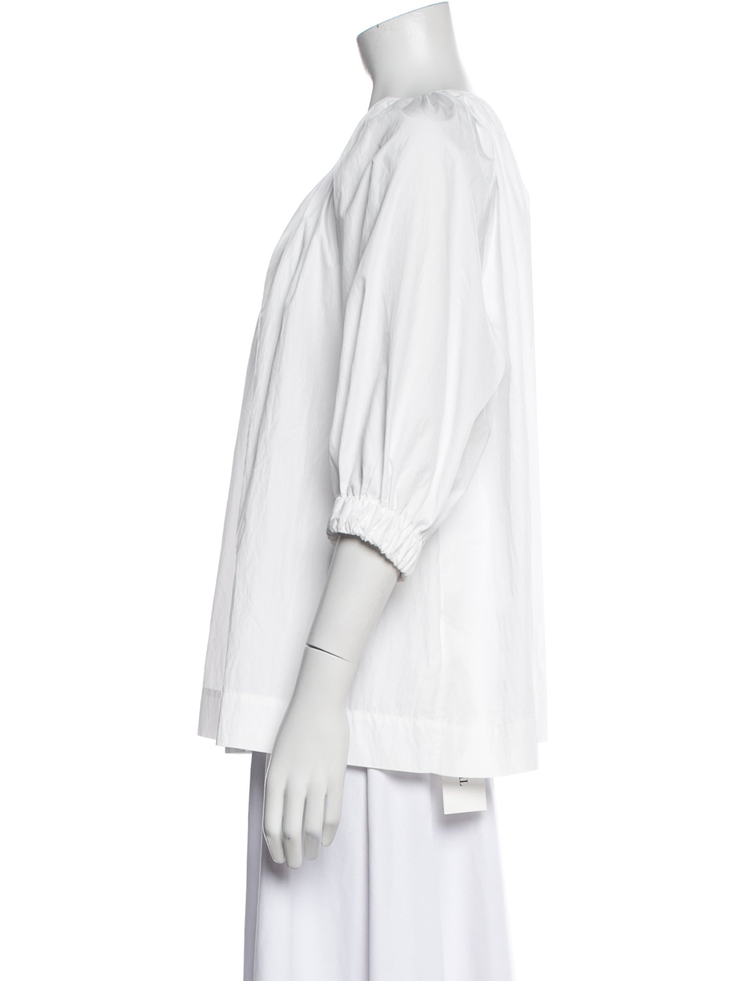 Co. Scoop Neck Three-Quarter Sleeve Blouse