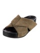 Co. Suede Slides