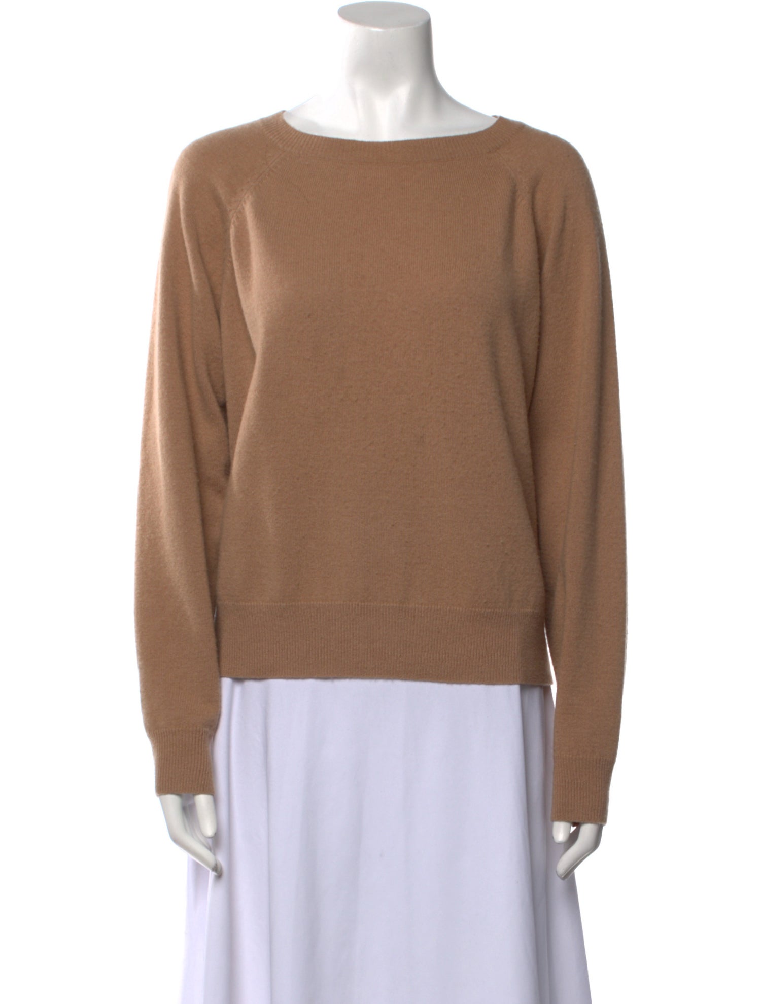 Co. Cashmere Bateau Neckline Sweater