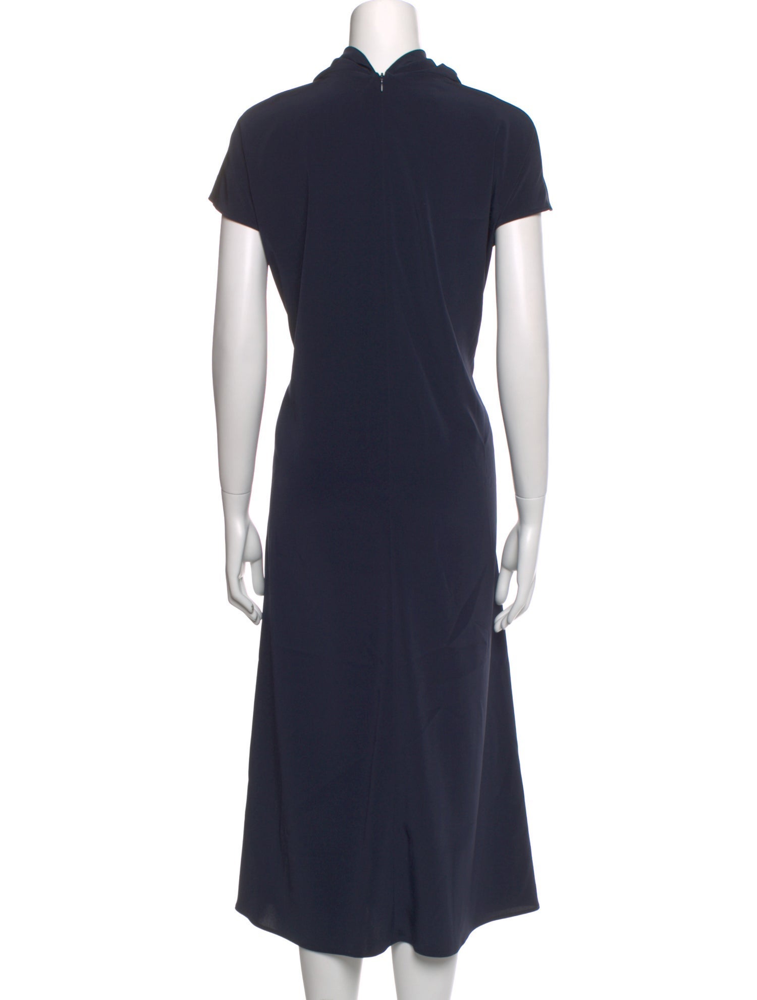Co. Cowl Neck Midi Length Dress
