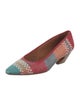 Co. Leather Patterned Pumps