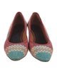 Co. Leather Patterned Pumps