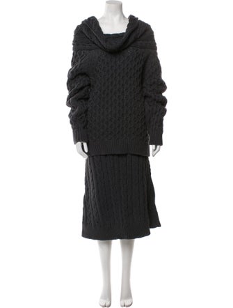 Co. Patterned Skirt Set