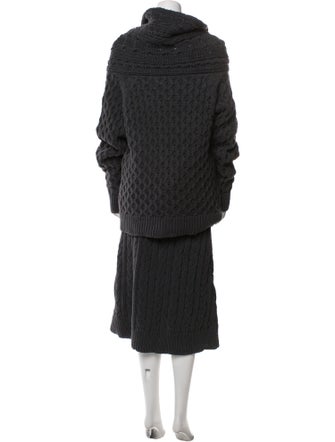 Co. Patterned Skirt Set