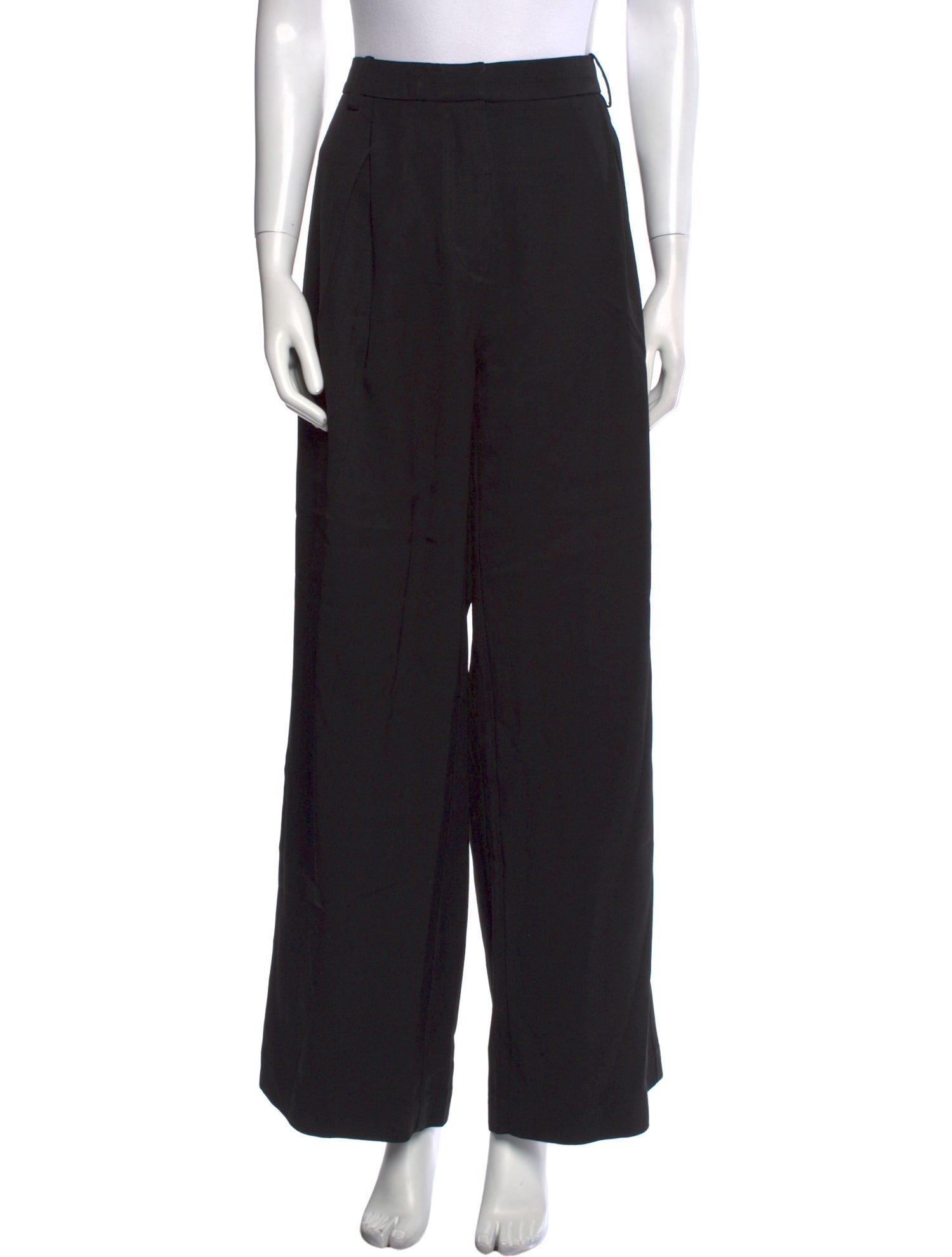 Co. Virgin Wool Wide Leg Pants