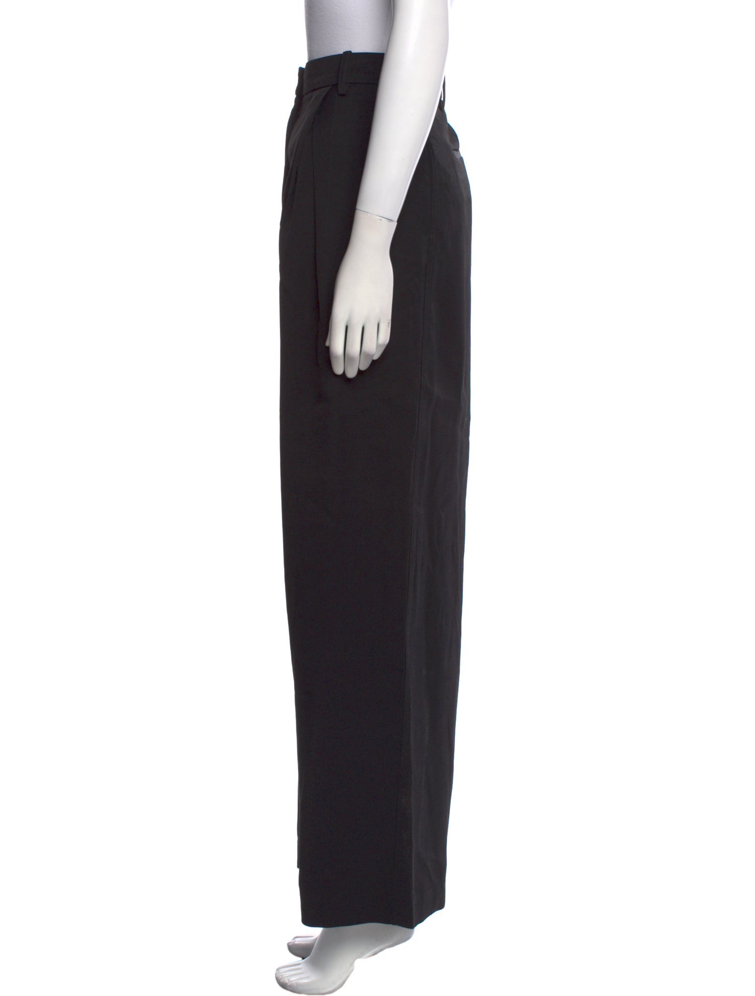 Co. Virgin Wool Wide Leg Pants