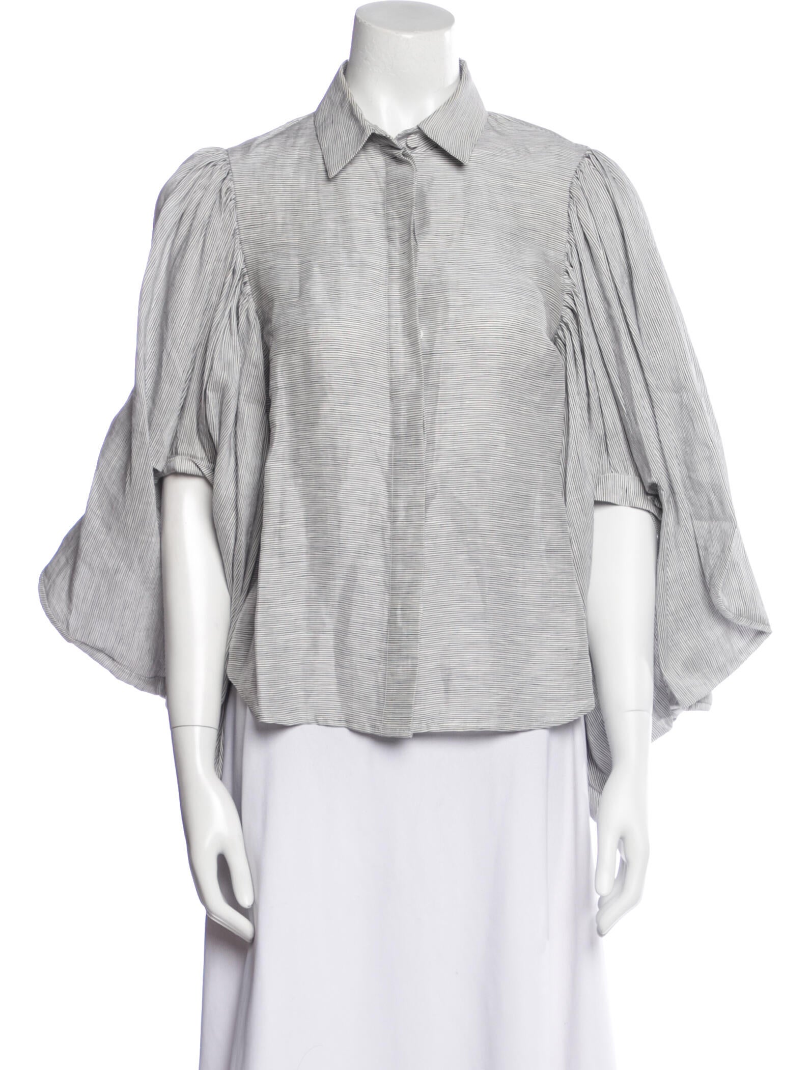 Co. 2018 Linen Button-Up Top