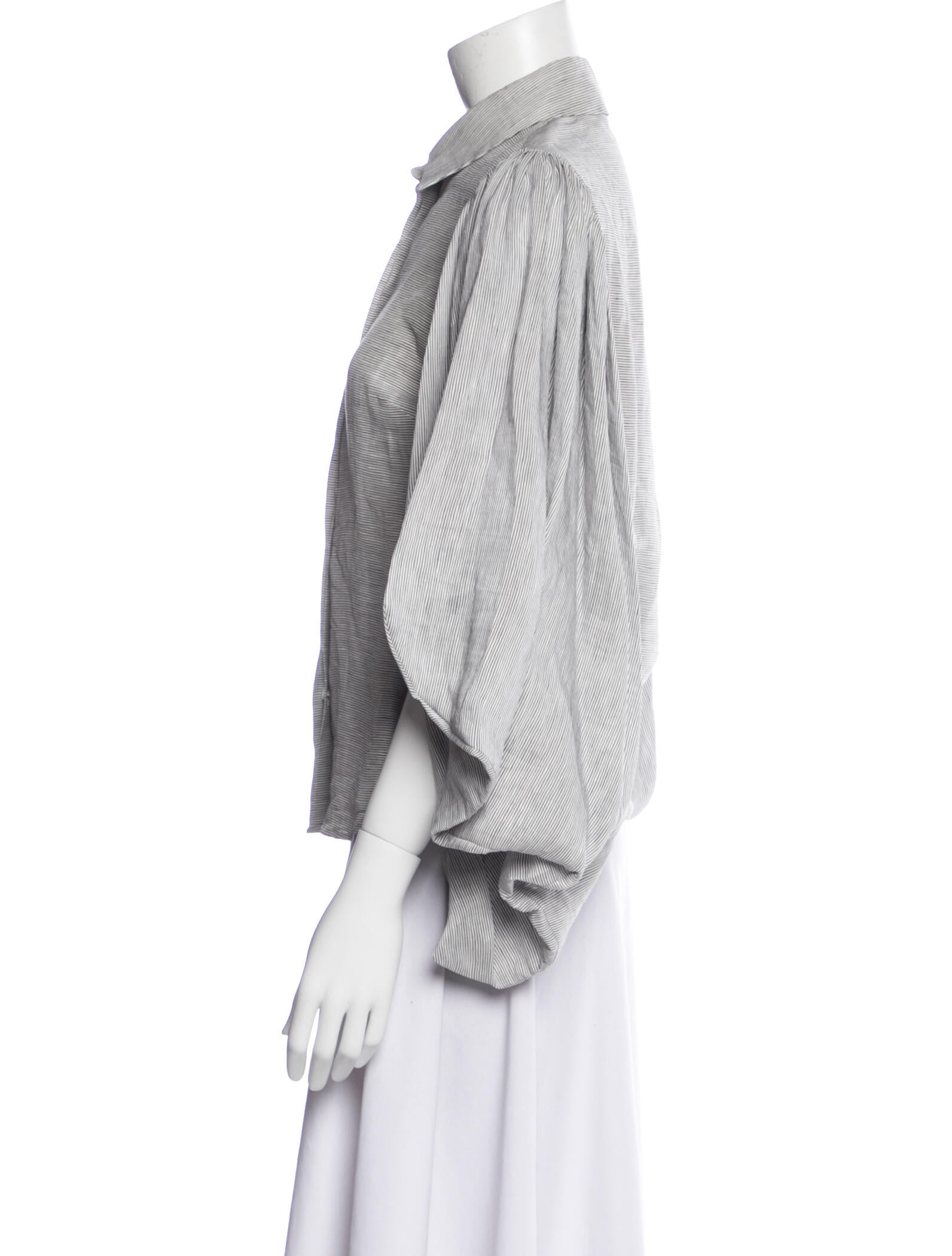 Co. 2018 Linen Button-Up Top