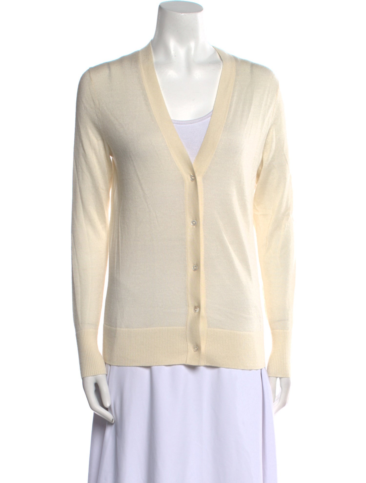 Co. Cashmere V-Neck Sweater