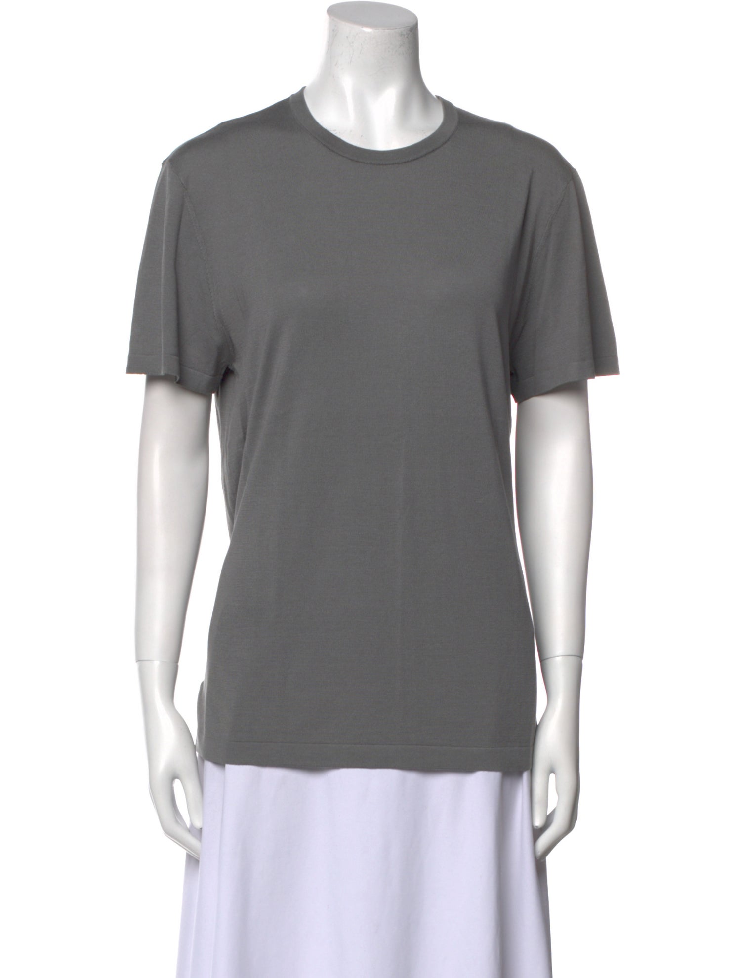 Co. Silk Crew Neck T-Shirt